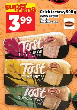 Topaz Chleb tostowy 500 g Oskroba oferta