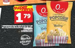 Topaz Popcorn do mikrofali 90 g Marka własna oferta
