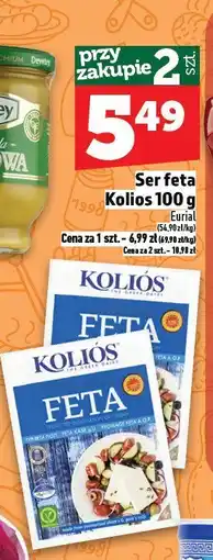 Topaz Ser feta Kolios 100g Eurial oferta