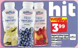 Topaz Jogurt pitny typu islandzkiego Skyr 330ml Piątnica oferta