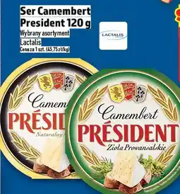 Topaz Ser Camembert President 120g Lactalis oferta