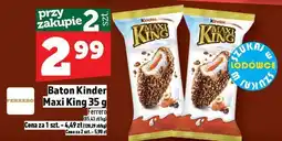 Topaz Baton Kinder Maxi King 35g Ferrero oferta