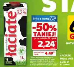 Kaufland Mleko Łaciate oferta
