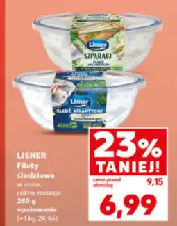 Kaufland Filety śledziowe Lisner oferta