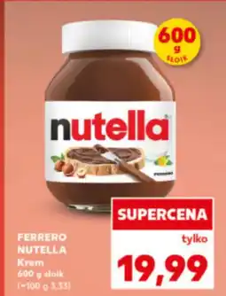 Kaufland Krem orzechowy Nutella oferta