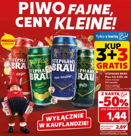 Kaufland Piwo STEPHANS BRÄU oferta