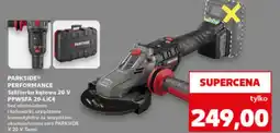 Kaufland Szlifierka kątowa Parkside oferta