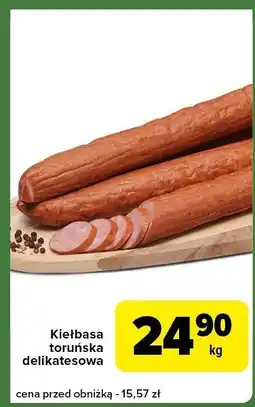 Carrefour Express Kiełbasa toruńska delikatesowa Carrefour Express oferta