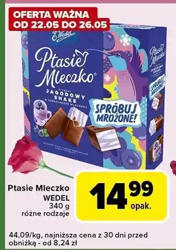 Carrefour Express Ptasie mleczko wedel 340g oferta