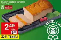 Delikatesy Centrum Pasztet Pasztet z całego kurczaka 100g Sokołów oferta