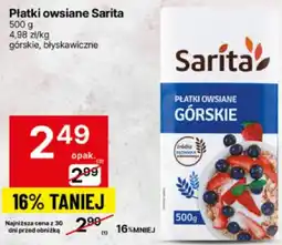 Delikatesy Centrum Płatki owsiane Sarita 500g oferta
