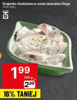 Delikatesy Centrum Krajanka śledziowa w sosie tatarskim Dega 100g oferta
