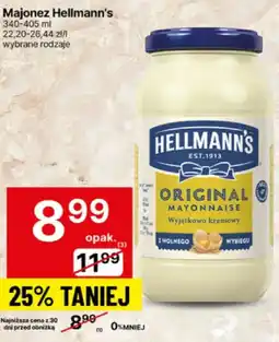 Delikatesy Centrum Majonez Hellmann's 340-405ml oferta