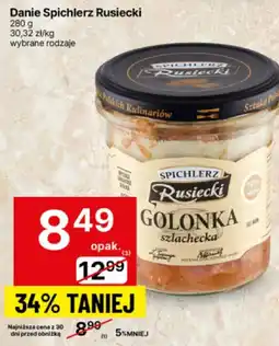 Delikatesy Centrum Danie Spichlerz Rusiecki golonka szlachecka 280g oferta