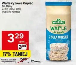Delikatesy Centrum Wafle ryżowe Kupiec 90-120g oferta