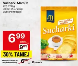 Delikatesy Centrum Sucharki Mamut 225-230g oferta