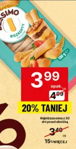Delikatesy Centrum Biszkopty Dessimo podłużne 180g oferta