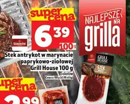 Topaz Stek antrykot w marynacie paprykowo-ziołowej Grill House 100 g Sokołów oferta