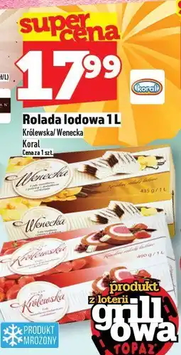 Topaz Rolada lodowa 1L Koral oferta