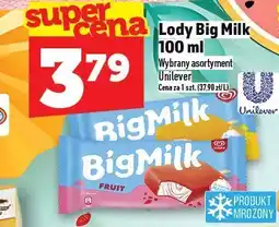 Topaz Lody Big Milk 400ml Unilever oferta