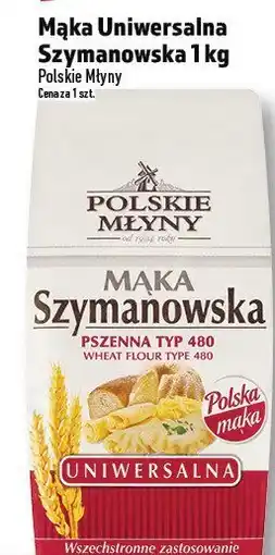 Topaz Mąka uniwersalna Szymanowska 1kg Polskie Młyny oferta