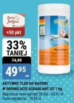 bi1 Aktywny tlen do basenu w granulacie aquablanc o2 oferta
