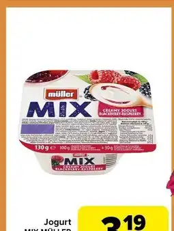 Carrefour Express Jogurt MIX MÜLLER 130g różne rodzaje Müller oferta
