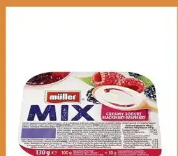 Carrefour Express Jogurt MIX MÜLLER 130g różne rodzaje Müller oferta