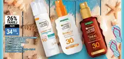 bi1 Olejek brązujący, spray ochronny lub mgielka ochronna do twarzy ambre solaire garnier oferta