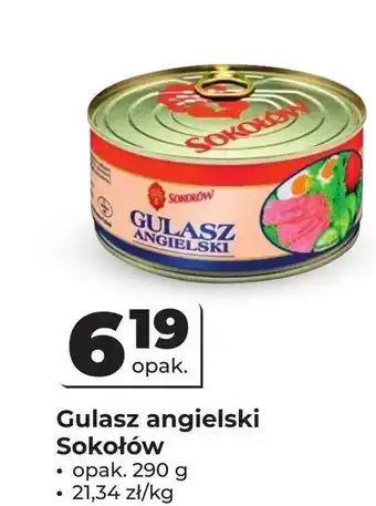 Odido Gulasz angielski Sokołów oferta