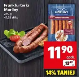 Delikatesy Centrum Frankfurterki Morliny 240g oferta