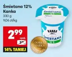 Delikatesy Centrum Śmietana 12% Kanka oferta
