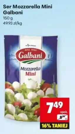 Delikatesy Centrum Ser Mozzarella Mini Galbani 150g oferta