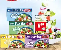 Delikatesy Centrum Ser Favita Mlekovita 270g oferta
