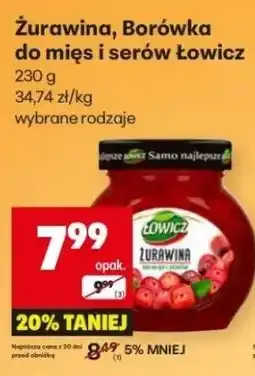 Delikatesy Centrum Żurawina do mięs i serów Łowicz 230g oferta