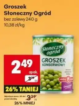 Delikatesy Centrum Groszek Słoneczny Ogród 240g oferta