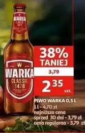 Auchan Piwo Warka oferta