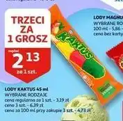Auchan Lody cytrynowo-truskawkowe Nestle Kaktus oferta