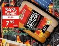 Auchan Kiełbaski grillowe wędzona + parzona Drobimex oferta