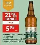 Auchan Piwo Kormoran Jasny oferta