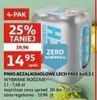 Auchan Piwo Lech Free Active Hydrate Liczi I Cytryna oferta