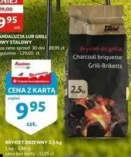 Auchan Brykiet z węgla drzewnego oferta