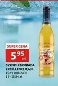 Auchan Syrop lemoniadowy mango-marakuja-bergamotka Excellence oferta