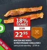 Auchan Boczek bez kości w przyprawie cebulowej oferta