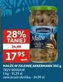 Auchan Małże marynowane w białym winie Aakerman oferta