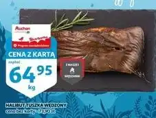 Auchan Halibut wędzony na gorąco oferta