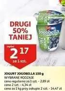 Auchan Jogurt jagodowy bez dodatku cukrów Zott Jogobella oferta