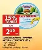 Auchan Twarożek domowy grani naturalny Piątnica oferta