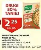 Auchan Pieczony kurczak Knorr Nudle oferta