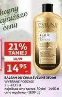 Auchan Odżywcze mleczko do ciała Eveline Gold Lift Expert oferta